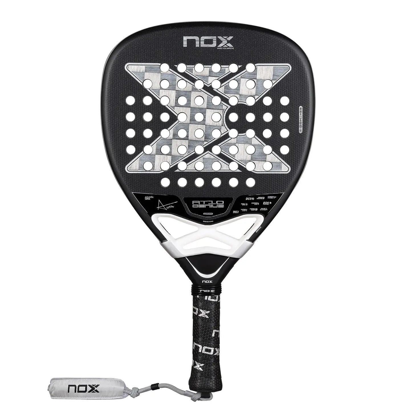Racchetta Padel Nox AT10 GENIUS ATTACK 18K ALUM BY AGUSTÍN TAPIA 2026