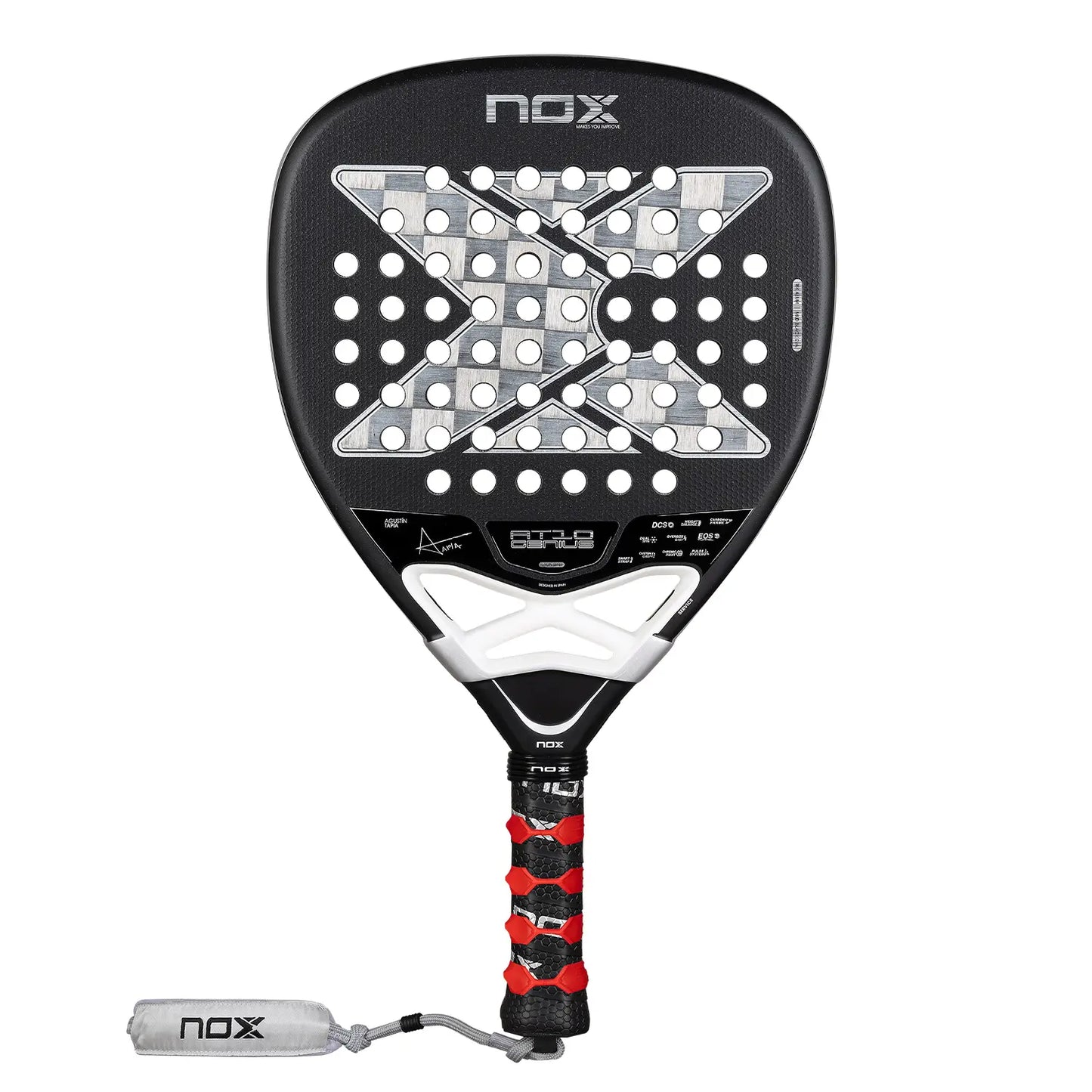 Racchetta Padel Nox AT10 GENIUS ATTACK 18K ALUM BY AGUSTÍN TAPIA 2026